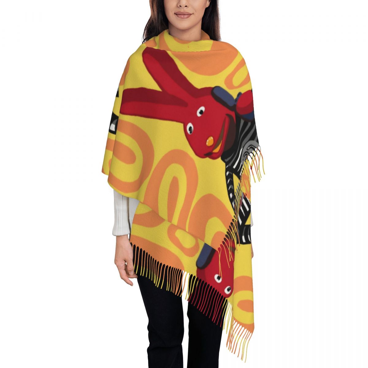 Pashmina Wrap Large - Juan Carlos Bodoque 31 Minutos Shawl