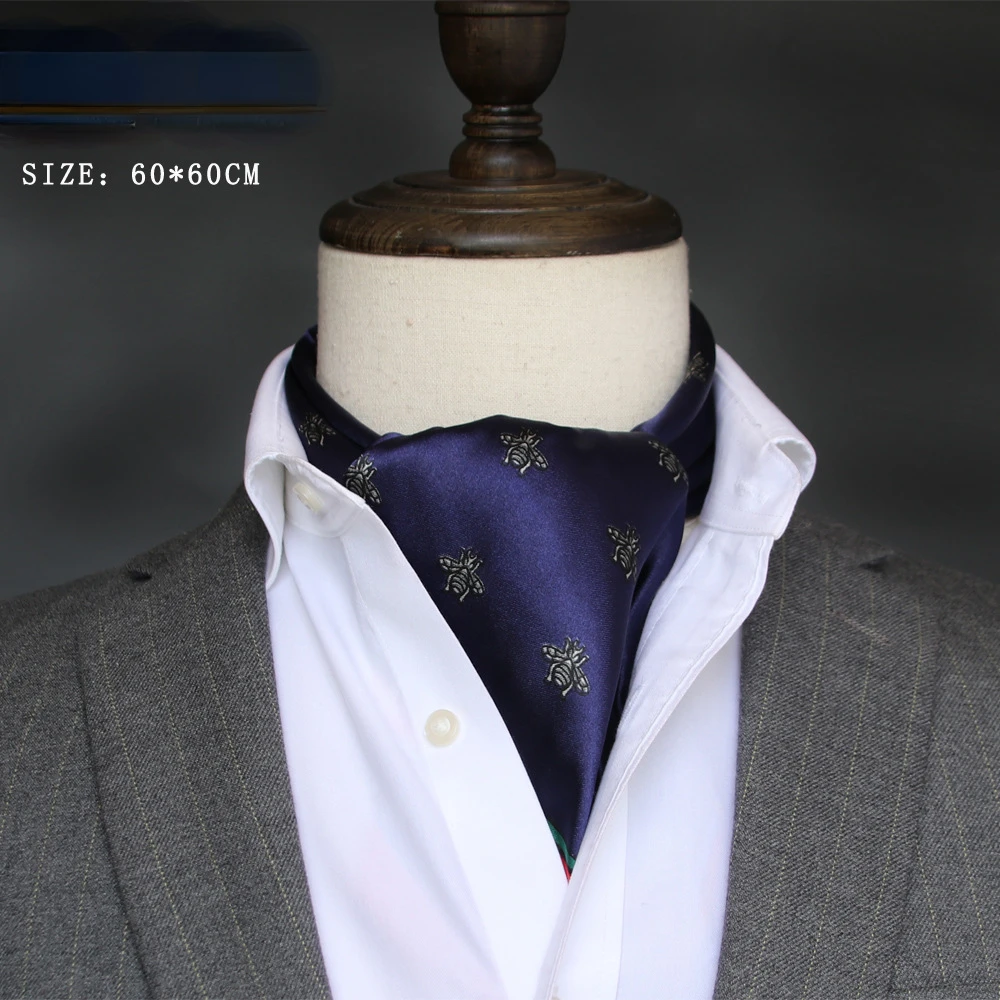 Bandana Cotton - British Men's Silk Scarf Small Square