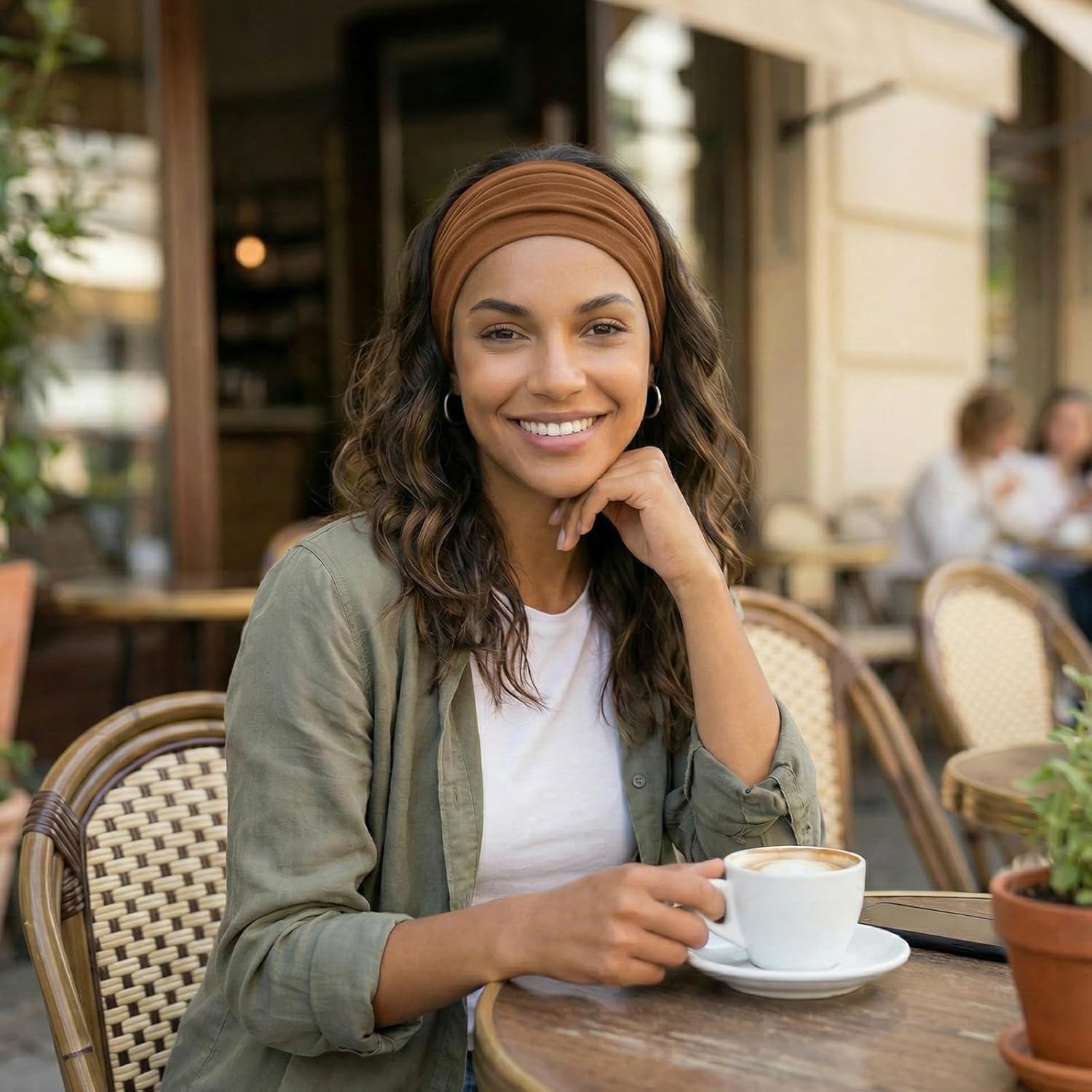 Head Wrap Turban - Turban Headbands for Women Wide Vintage