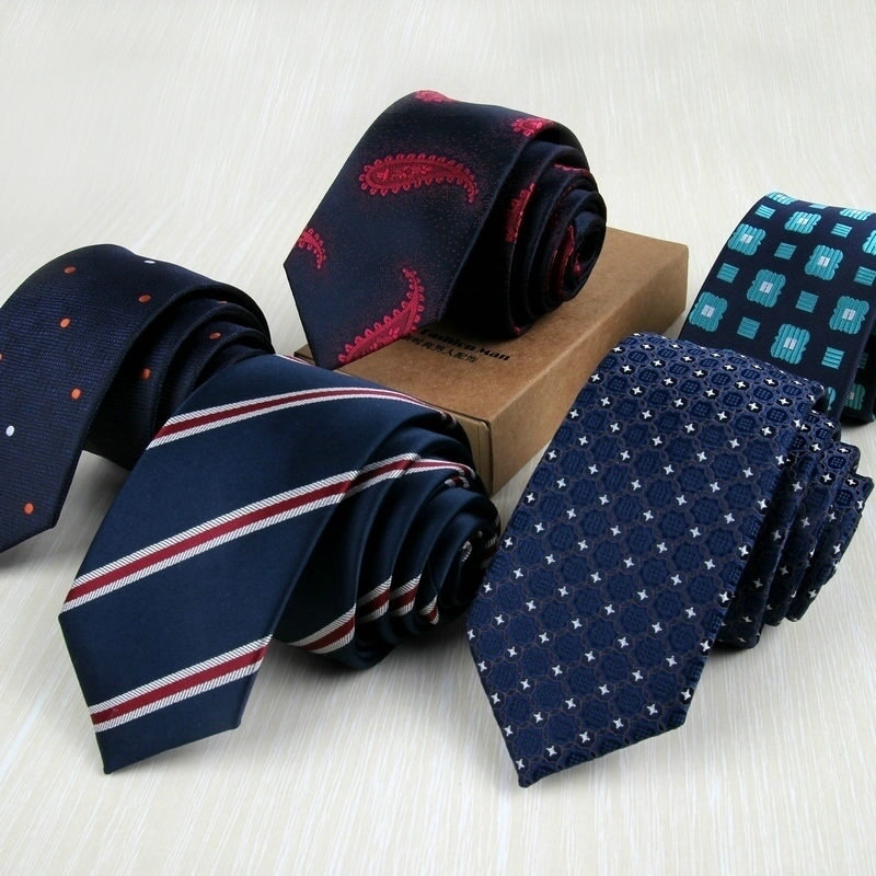 Silk Tie Striped - Fashion Ties for Men Accessories 6cm