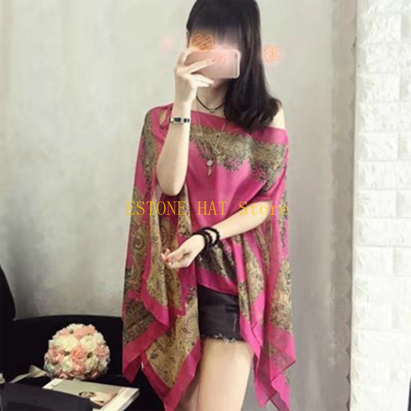49MF Large Size Women Beach Bl - Pashmina Wrap Large recension och pris