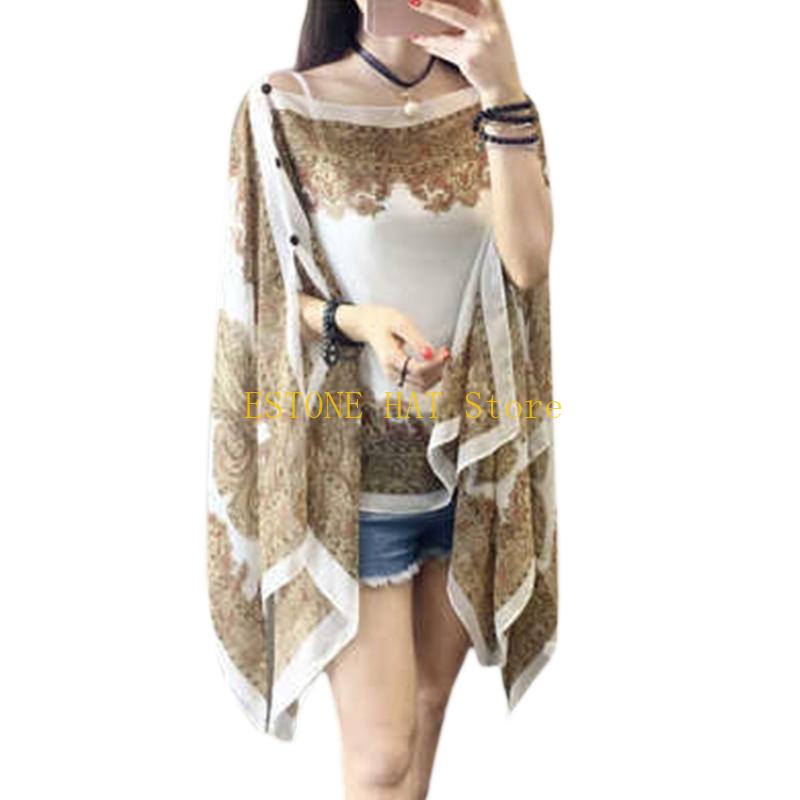 49MF Large Size Women Beach Bl - Pashmina Wrap Large recension och pris