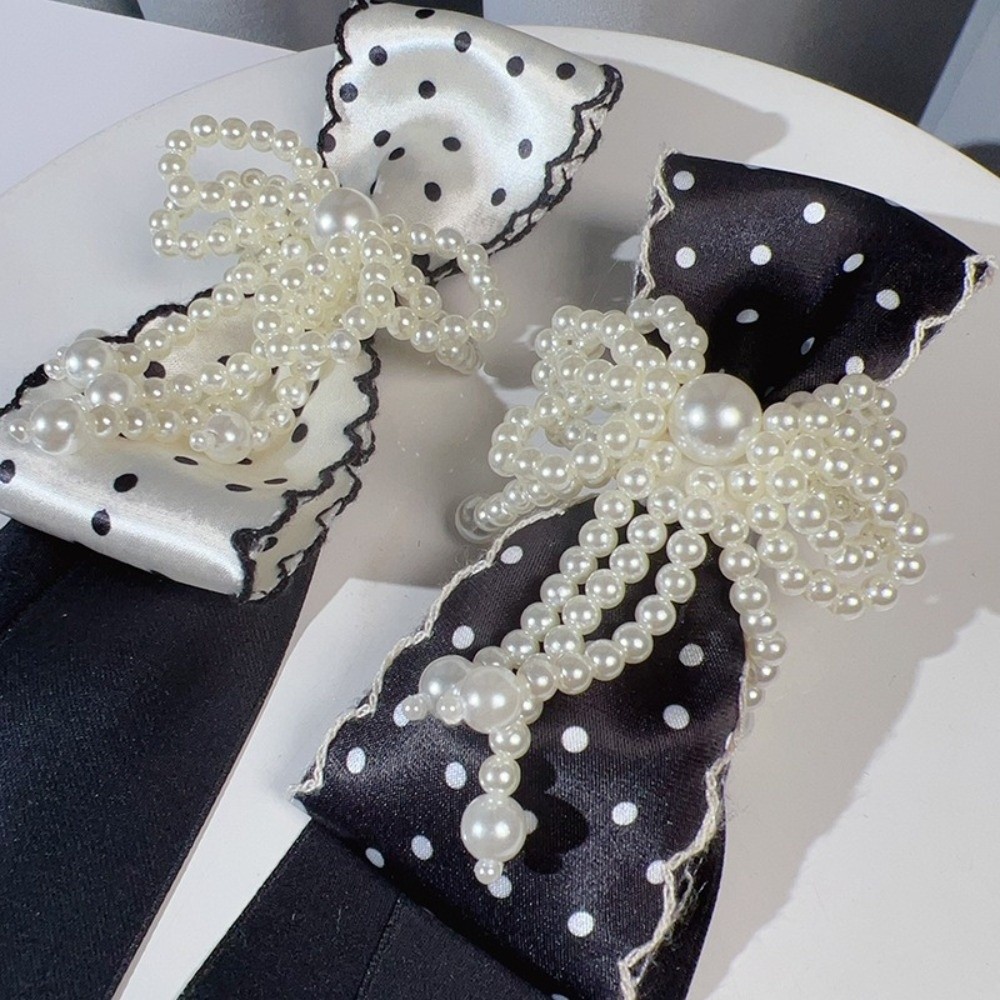 Y2K Black Bow Tie Geometric Ch - Bow Tie Pre Tied recension och pris