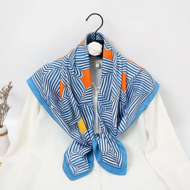 90cm Square Scarf High Quality - Silk Neck Scarf recension och pris