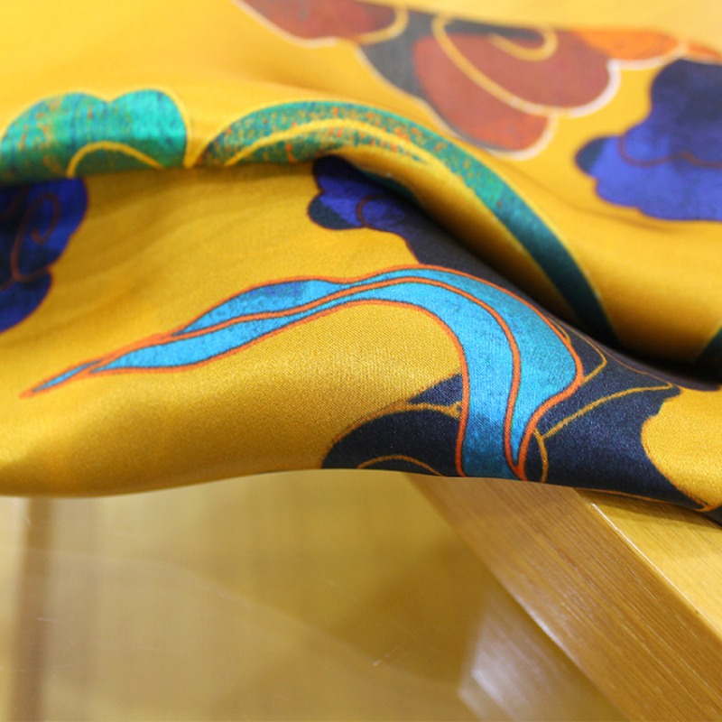 New Luxury 110x110cm Real Silk - Pashmina Wrap Large recension och pris