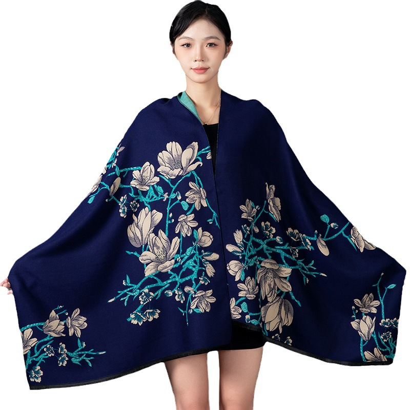 Women Winter Shawl Cashmere Sc - Woven Scarf Blanket recension och pris
