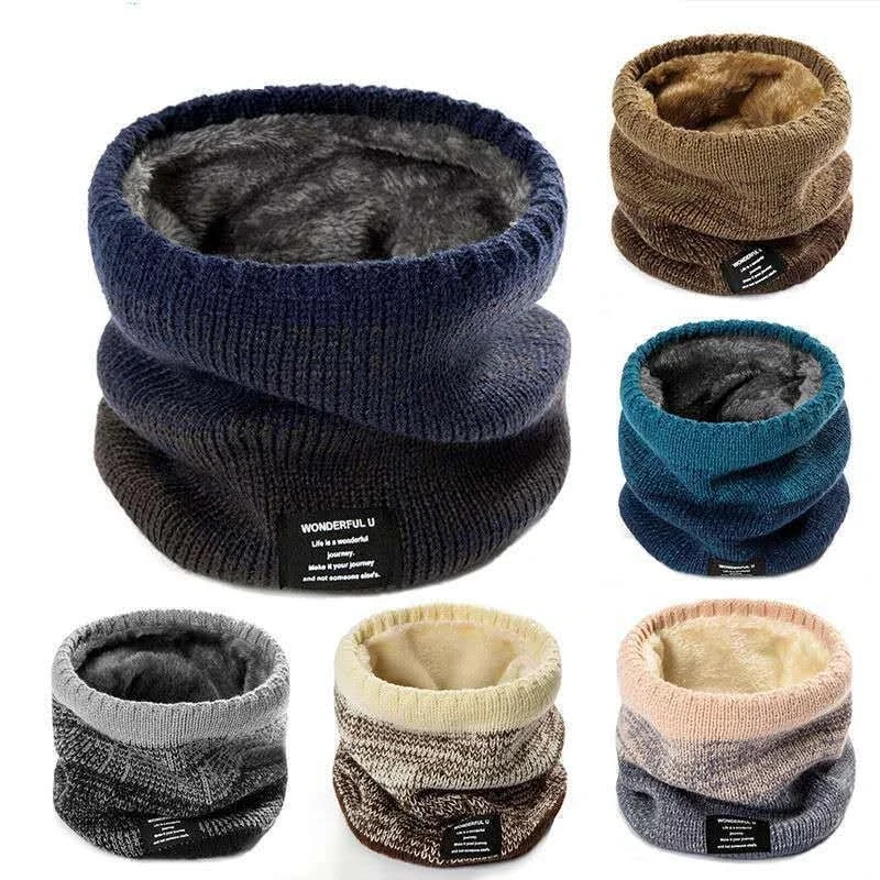 Winter scarf for men fleece ri - Handkerchief Cotton Men recension och pris
