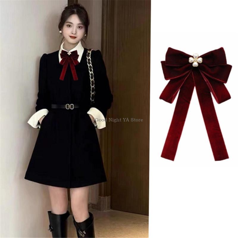 Luxurious Velvets Bows Tie for - Bow Tie Pre Tied recension och pris