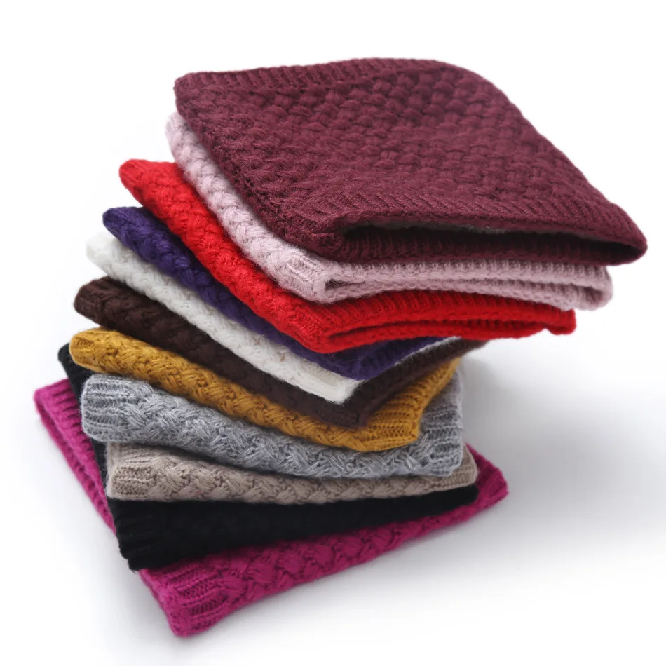 Kids Girls/Boys Winter Knitted - Infinity Scarf Knit recension och pris