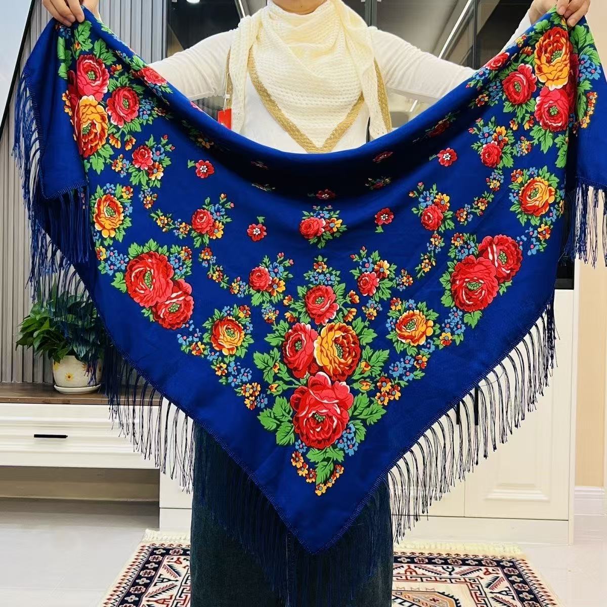 120*120cm Luxury Floral Russia - Bandana Cotton recension och pris