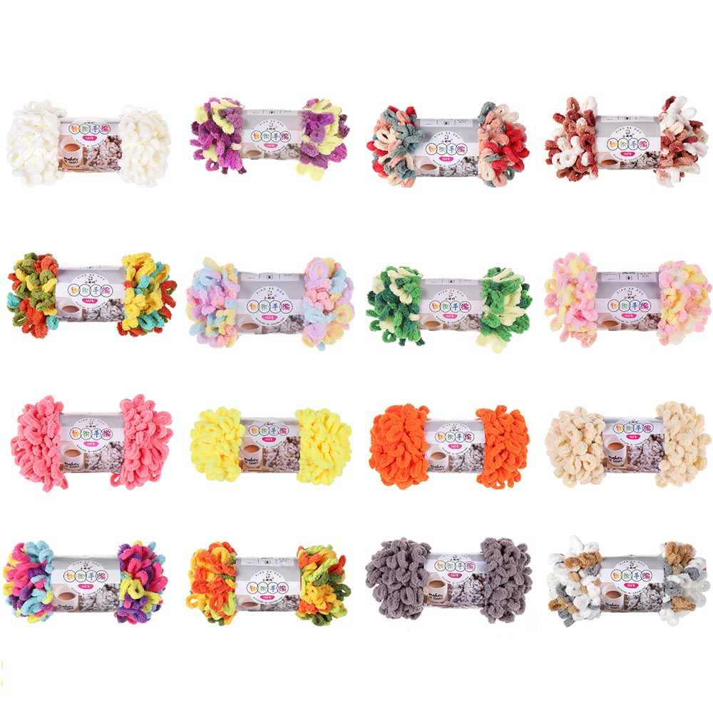 100g/Roll Finger Loop Yarn Thr - Woven Scarf Blanket recension och pris