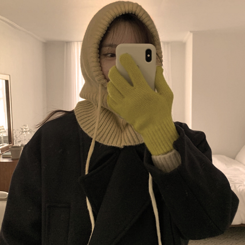 Knitted Hooded Infinity Scarf  - Infinity Scarf Knit recension och pris