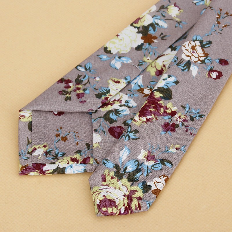 Brand New Floral Tie for Men's - Skinny Tie Men recension och pris