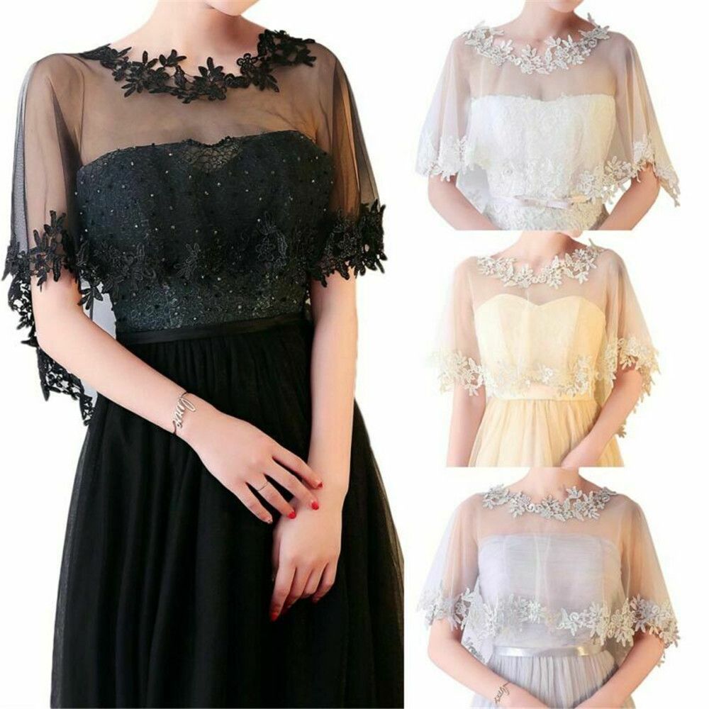 Women Party Bridal Casual Lace - Stole Wedding Shawl recension och pris