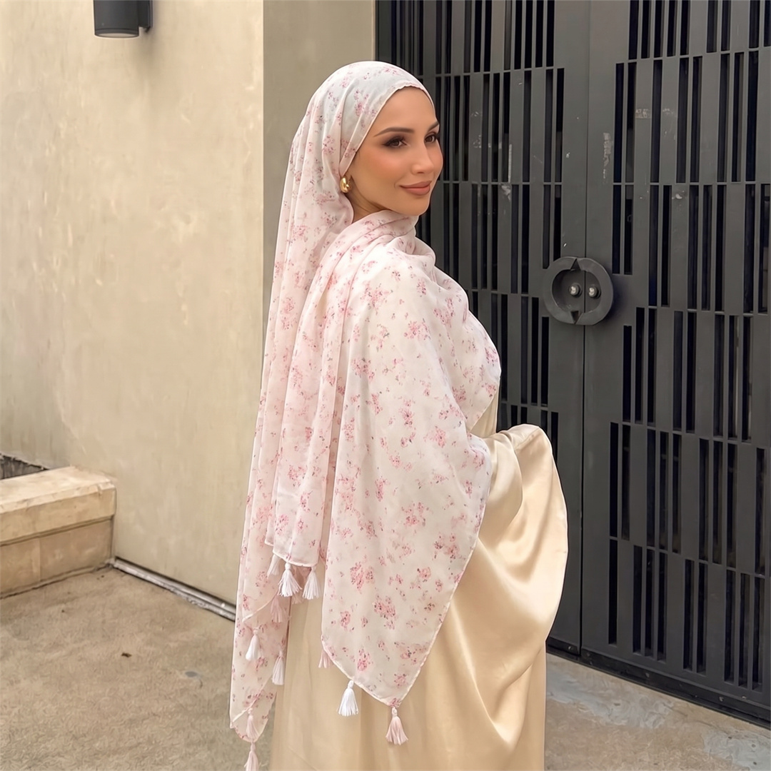 Fashion Women Tassel Hijab Sof - Face Scarf Mask recension och pris