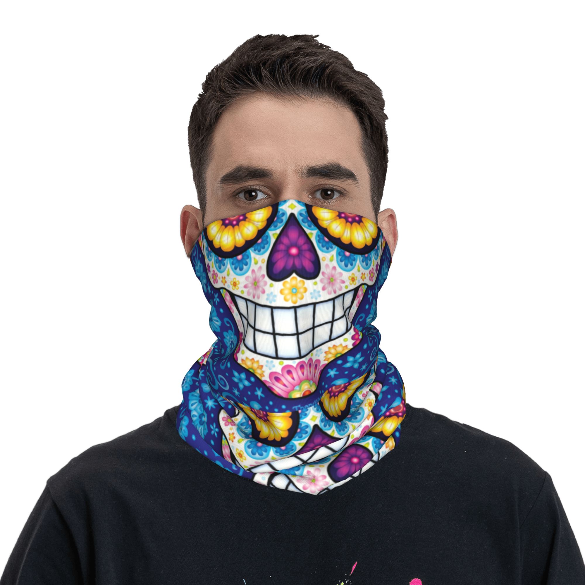 Custom Day Of The Dead Sugar S - Neck Warmer Tube recension och pris