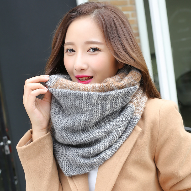 Rainbow Knitted Infinity Scarv - Infinity Scarf Knit recension och pris