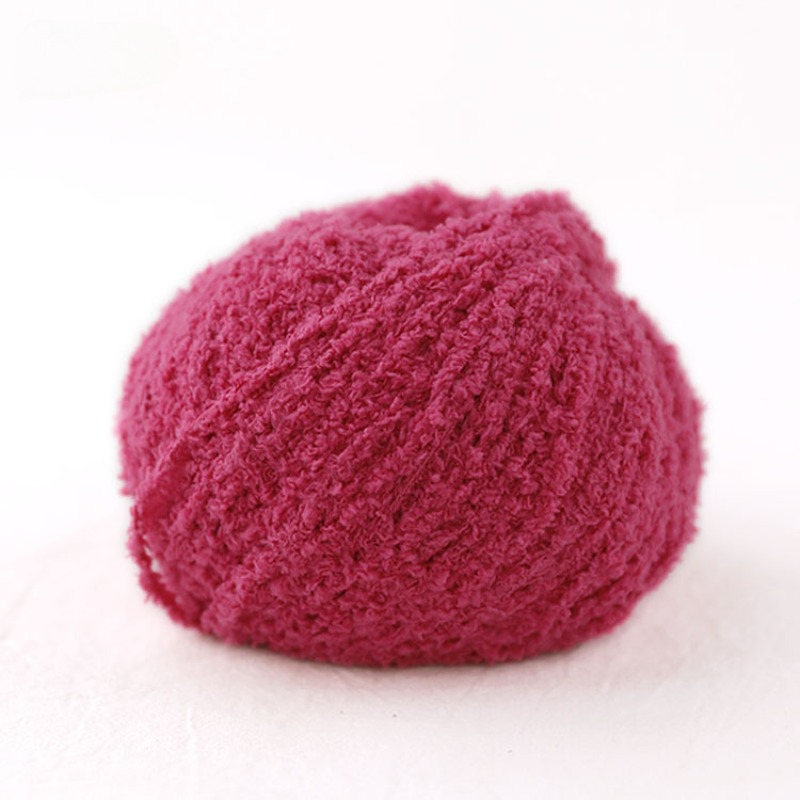 50g Short Plush Yarn 70m, DIY  - Woven Scarf Blanket recension och pris