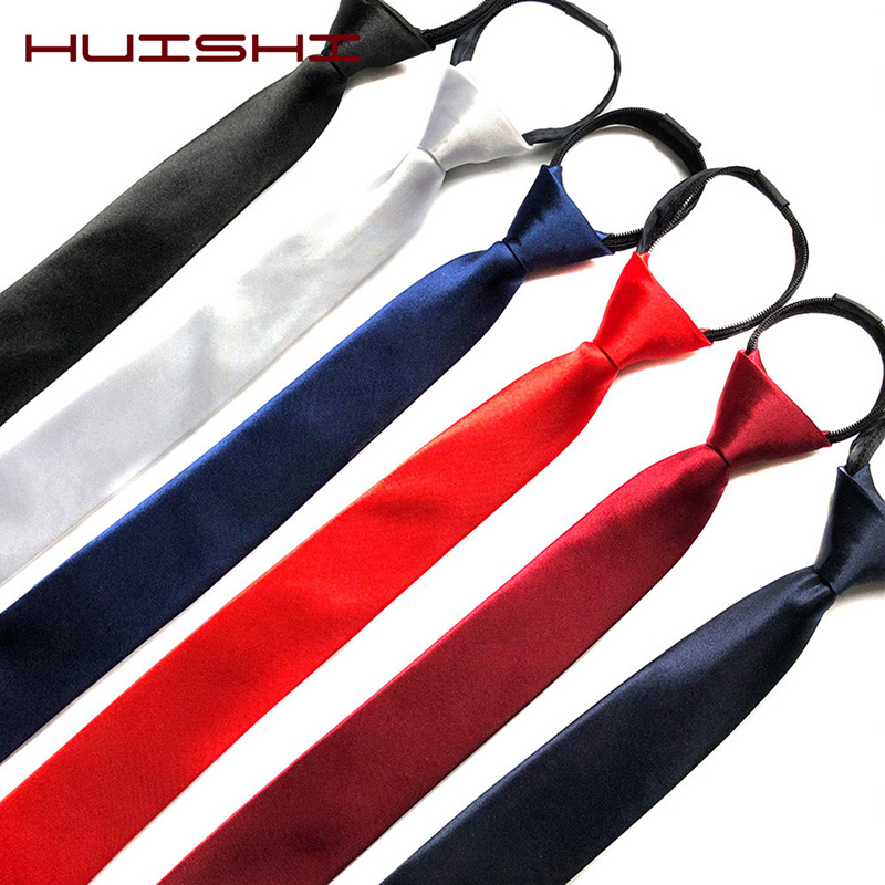 HUISHI Mens Zipper Necktie Ski - Skinny Tie Men recension och pris