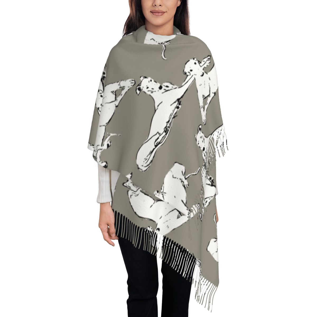 Relaxing Greyhound Whippet Sca - Pashmina Wrap Large recension och pris