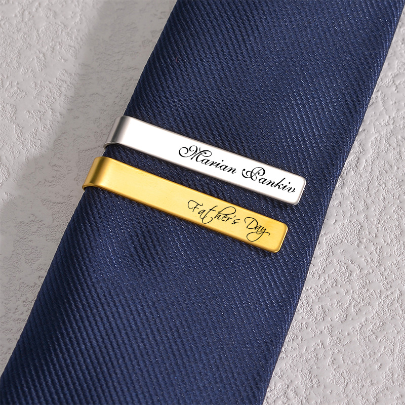 Afirstee Stainless Steel Engra - Tie Bar Set Gift recension och pris