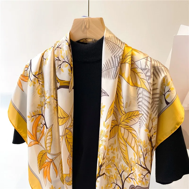 1pcs 70cm Fallen Leaf Autumn Y - Face Scarf Mask recension och pris