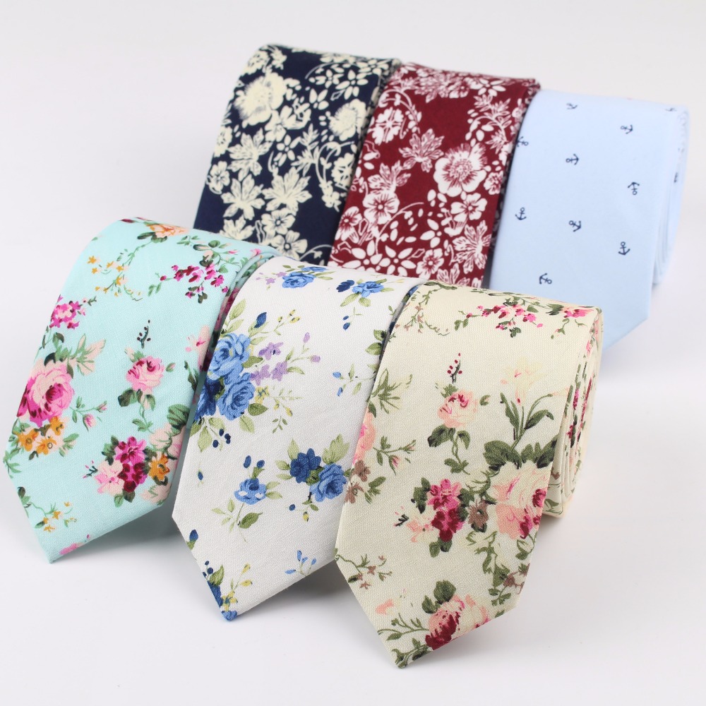 Cotton Men's Colourful Tie Tie - Skinny Tie Men recension och pris
