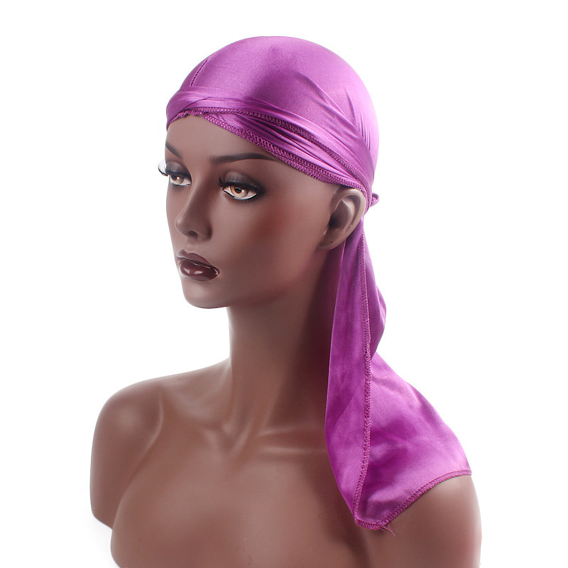 Satin Durag Women Men Headscar - Bandana Doo Rag recension och pris