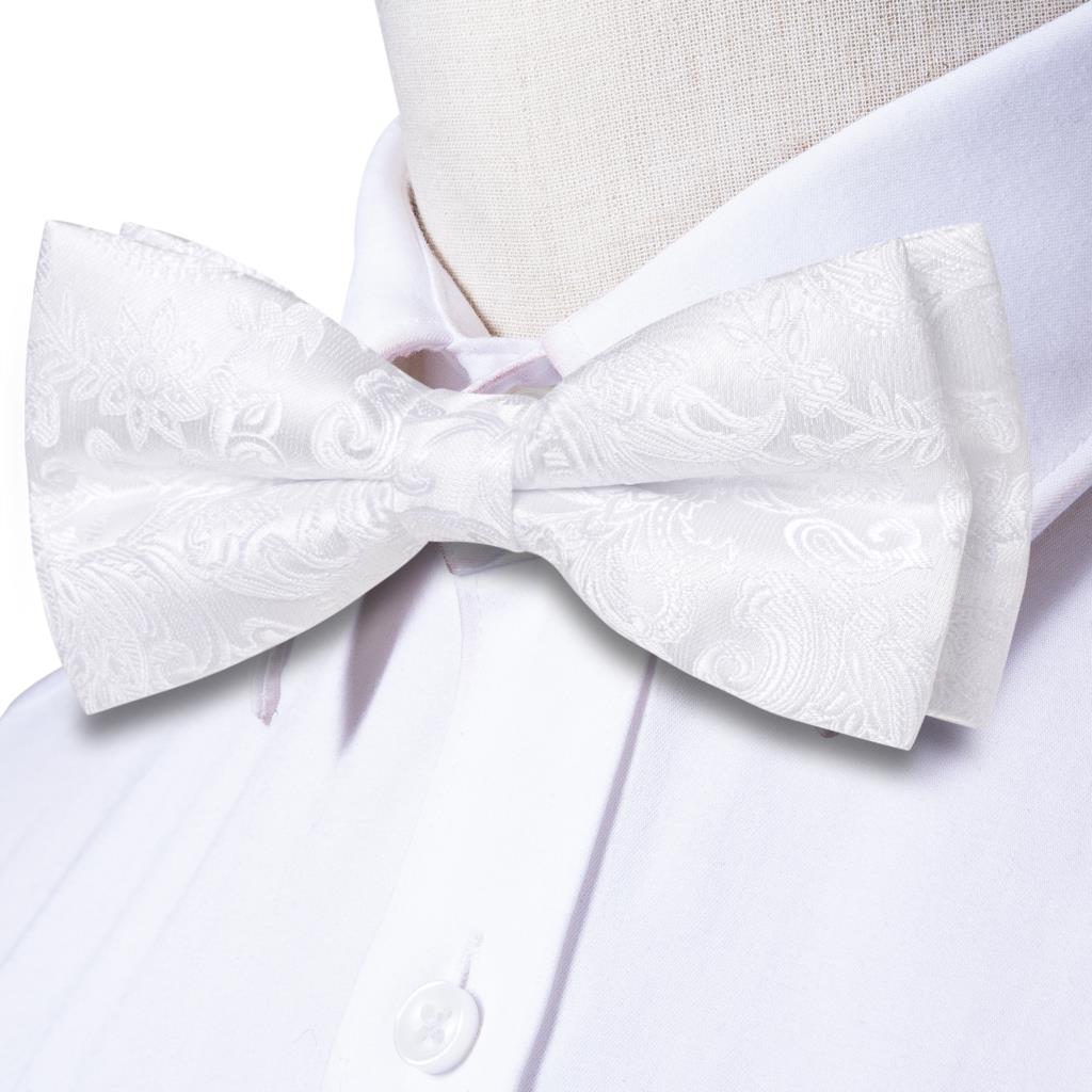 Hi-Tie Mens Bow Tie Hanky Cuff - Bow Tie Pre Tied recension och pris
