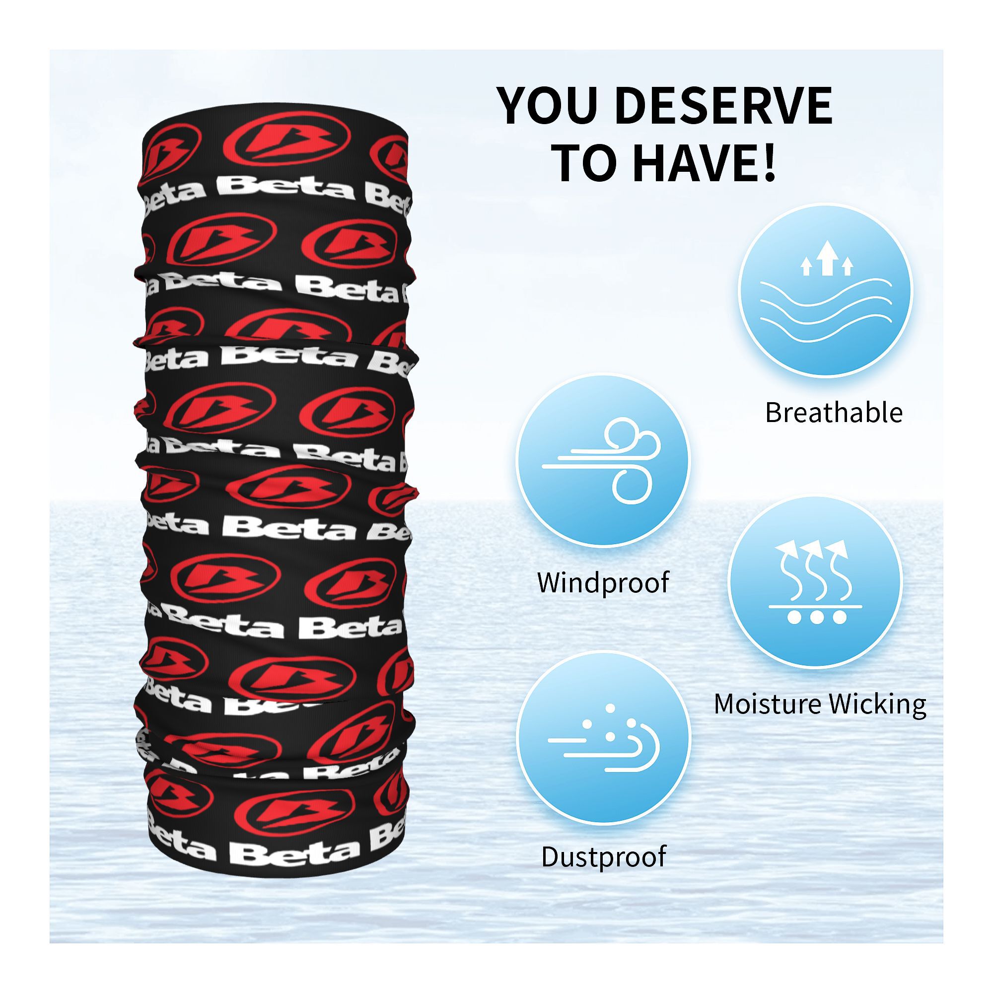 Custom New Motorcycle Racing B - Neck Warmer Tube recension och pris