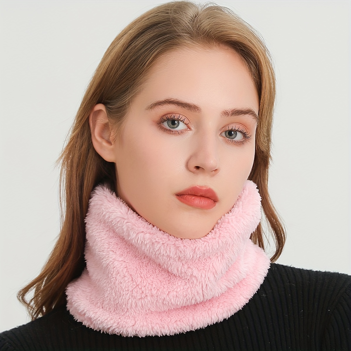 Windproof Plush Infinity Scarf - Infinity Scarf Knit recension och pris