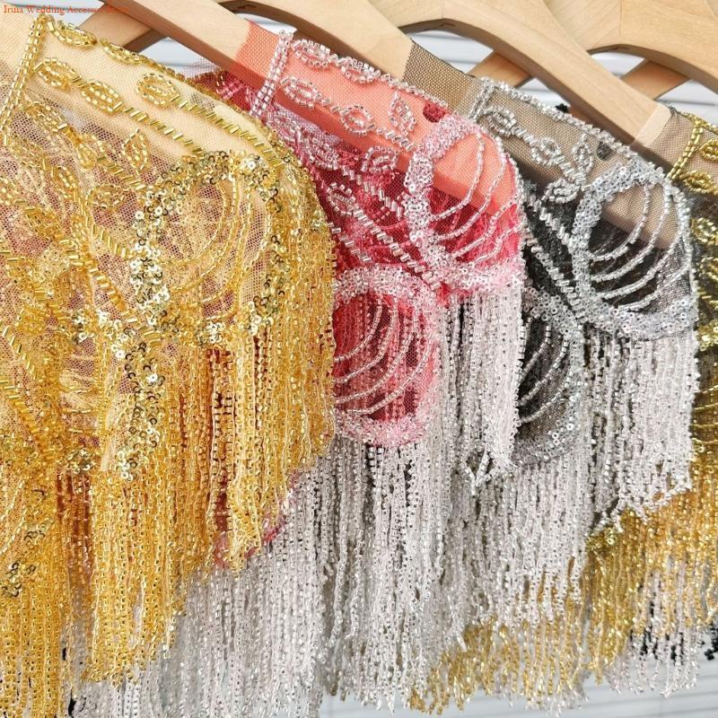 G92D Glittering Embroidered Se - Stole Wedding Shawl recension och pris