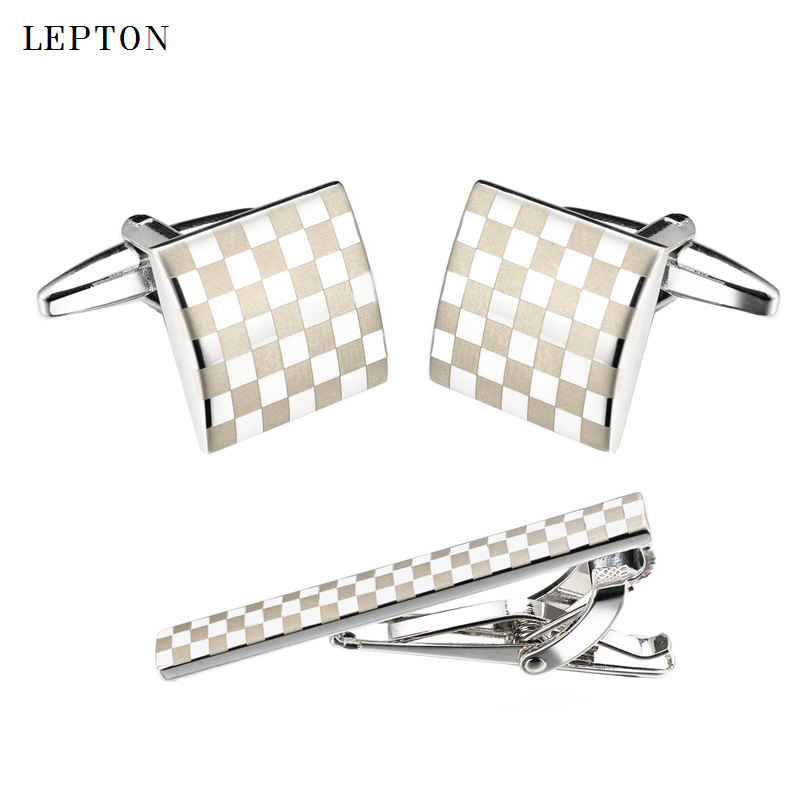 Lepton Classic Square  Laser M - Tie Bar Set Gift recension och pris