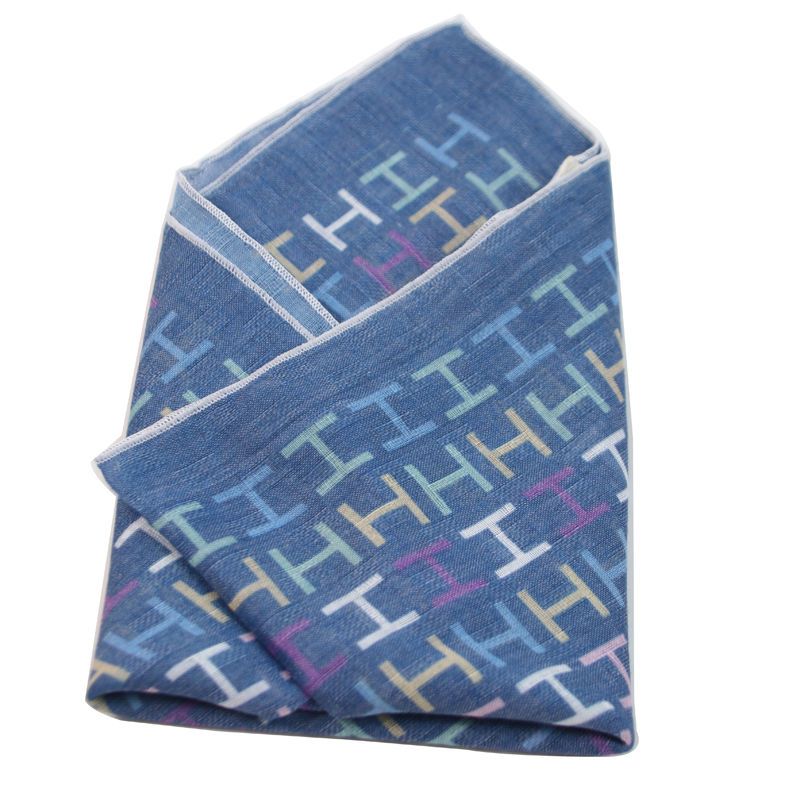 Men's Square Scarf with Button - Bandana Cotton recension och pris