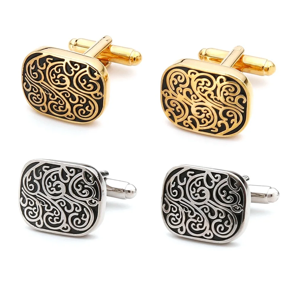 High Quality Gold Cufflinks Vi - Tie Clip Silver recension och pris