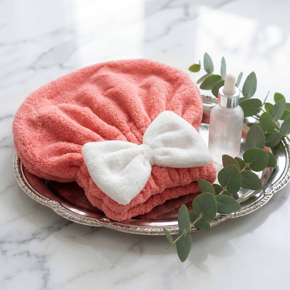 Microfiber Hair Drying Cap, Qu - Head Wrap Turban recension och pris