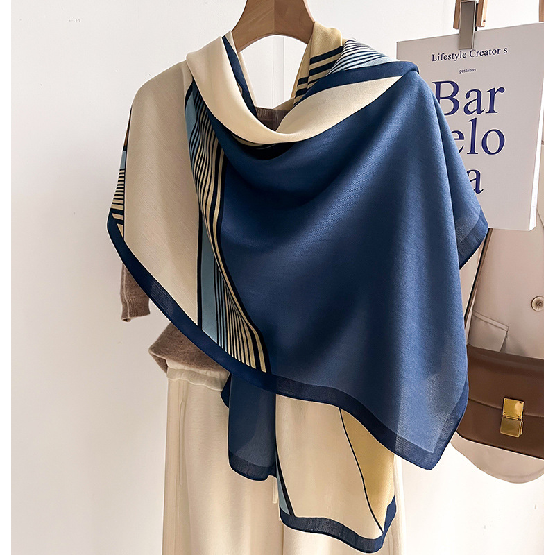 Luxury Brand Scarf  Wool Cotto - Pashmina Wrap Large recension och pris