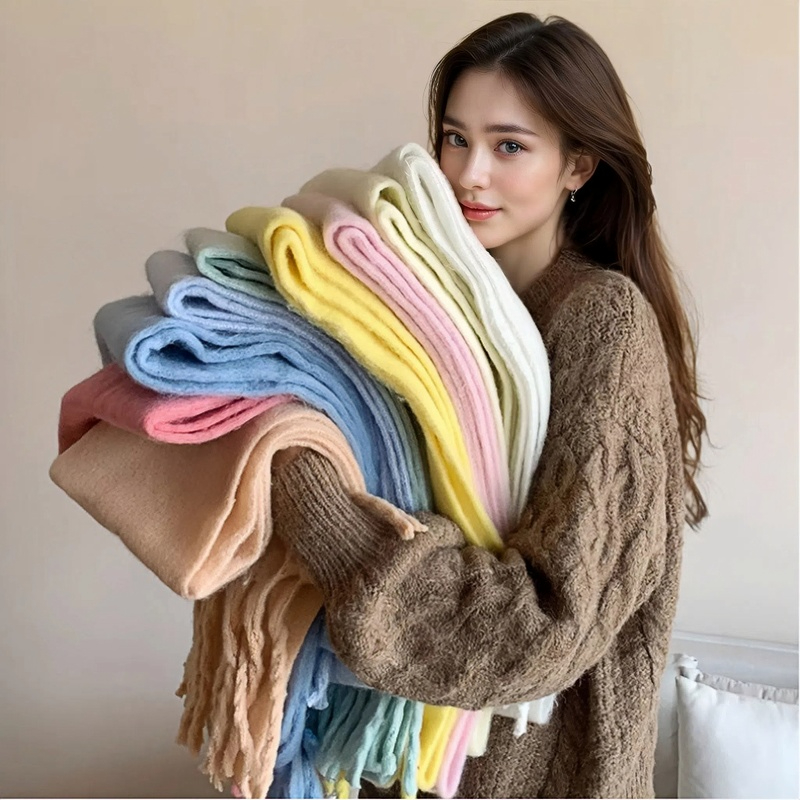 Winter Scarf for Women Cashmer - Woven Scarf Blanket recension och pris
