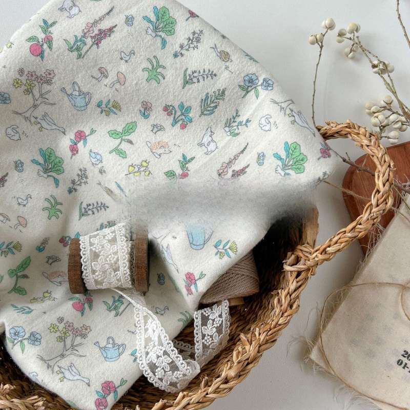Fabrics Viscose Floral Printed - Woven Scarf Blanket recension och pris