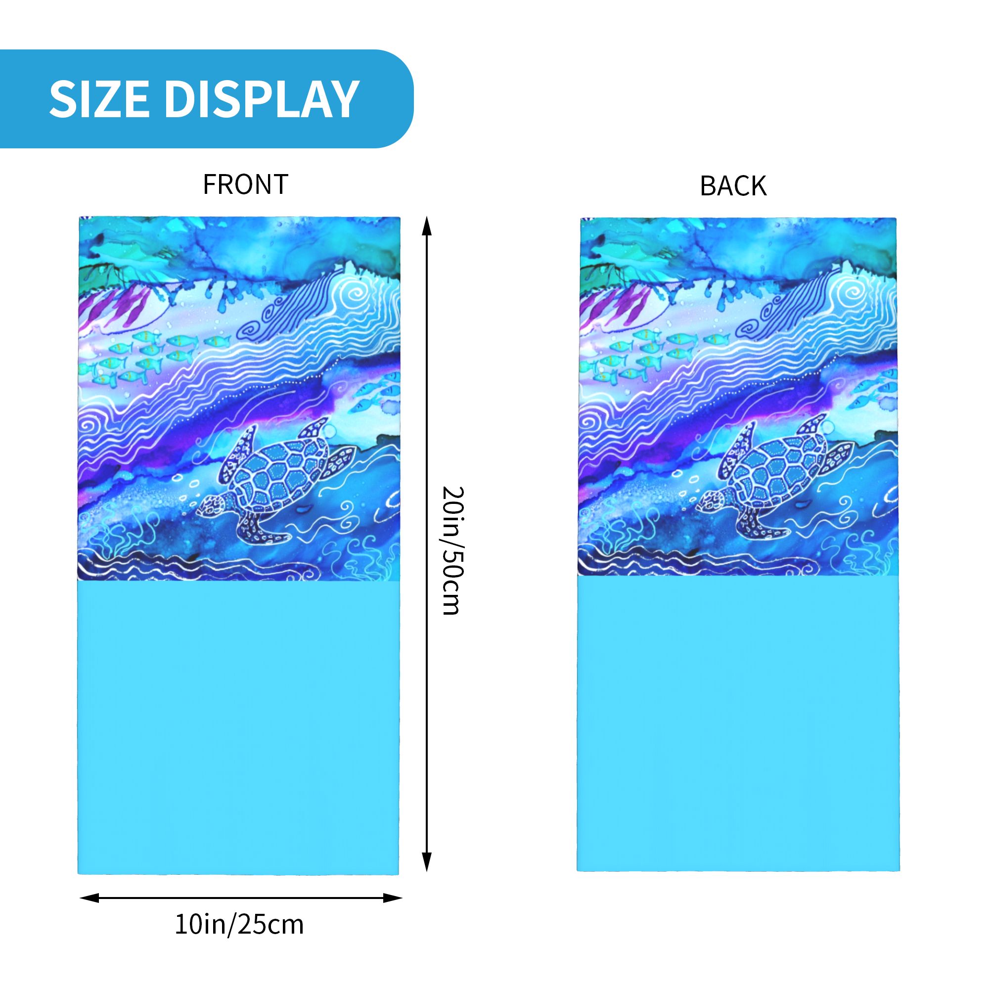 Custom Ocean Turtle Dive Winte - Neck Warmer Tube recension och pris