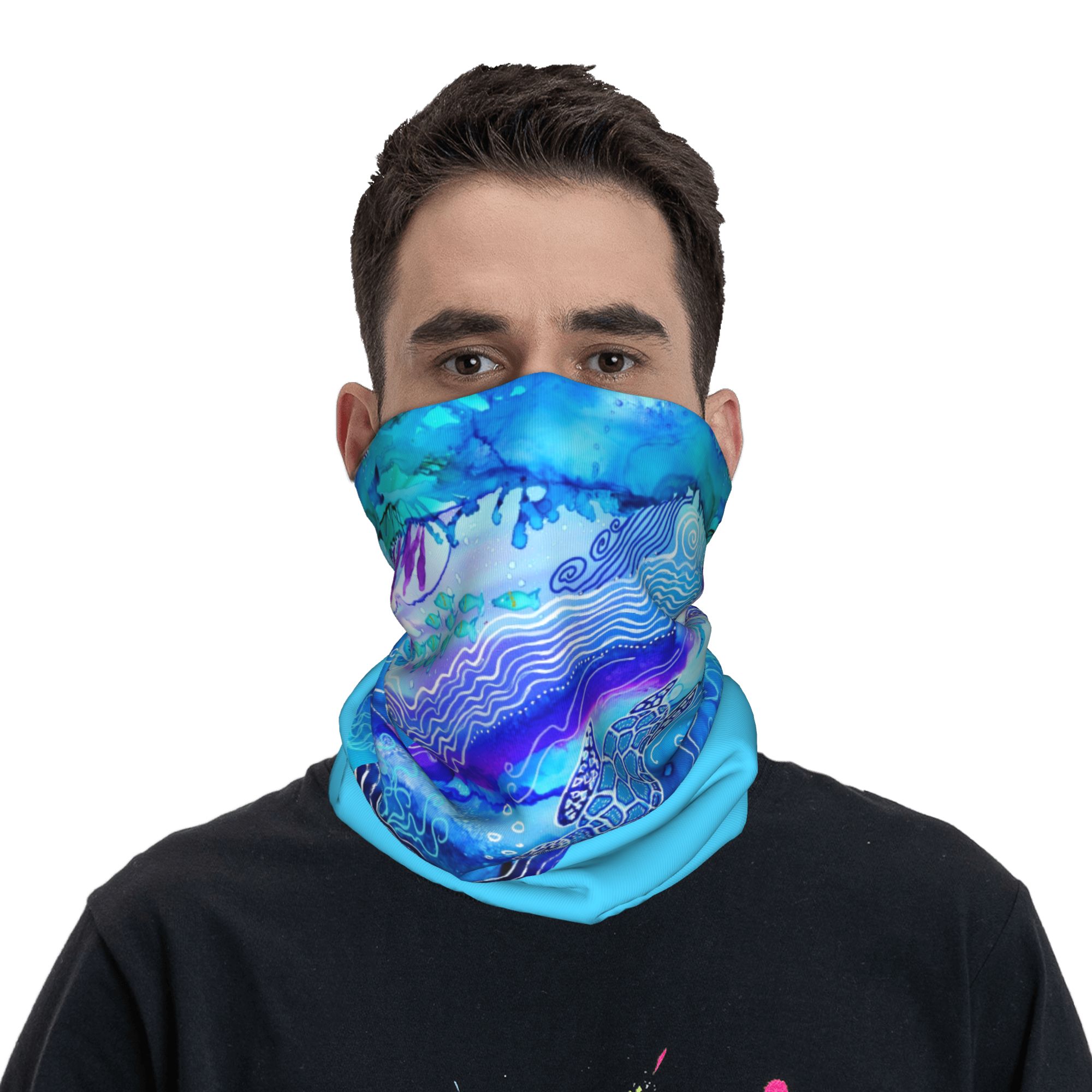 Custom Ocean Turtle Dive Winte - Neck Warmer Tube recension och pris