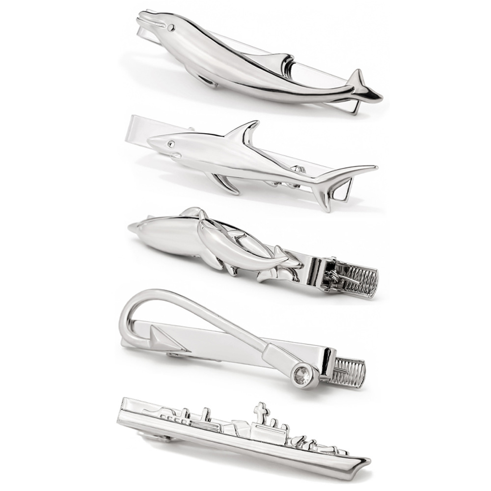 Creative Marine Animal Tie Cli - Tie Clip Silver recension och pris