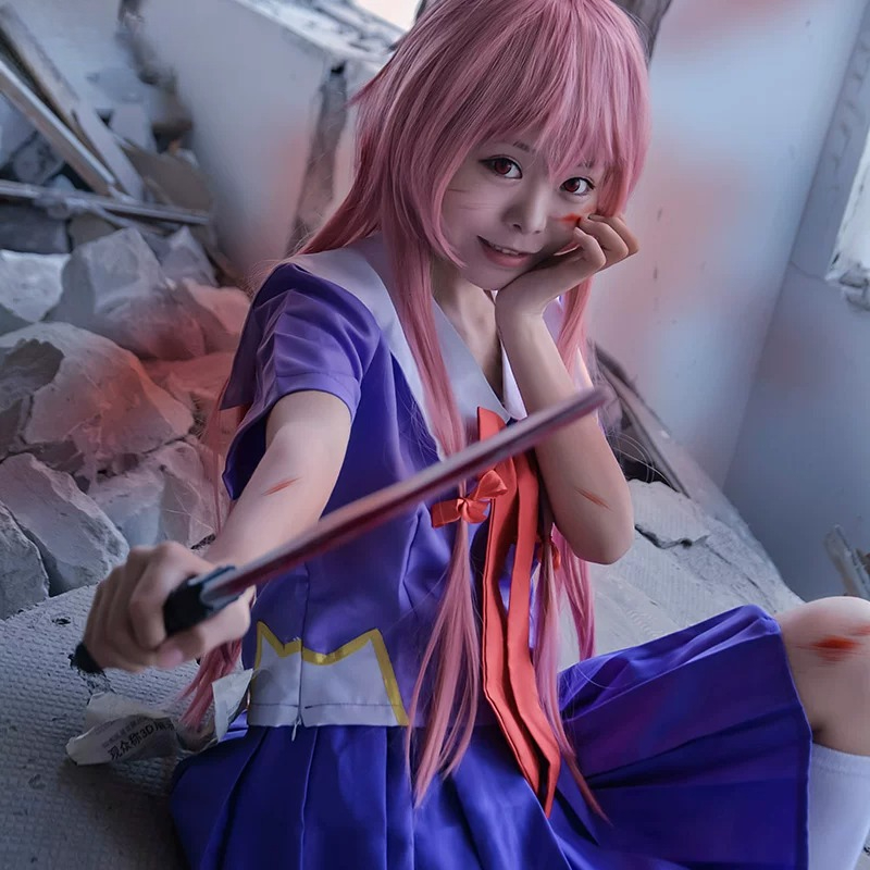 Yuno Gasai Future Diary Cospla - Bow Tie Pre Tied recension och pris