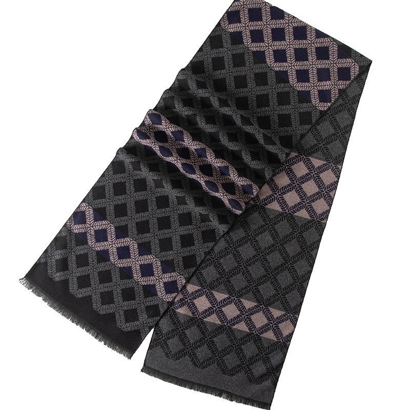 Designer Brand Plaid Winter Me - Muffler Men Wool recension och pris