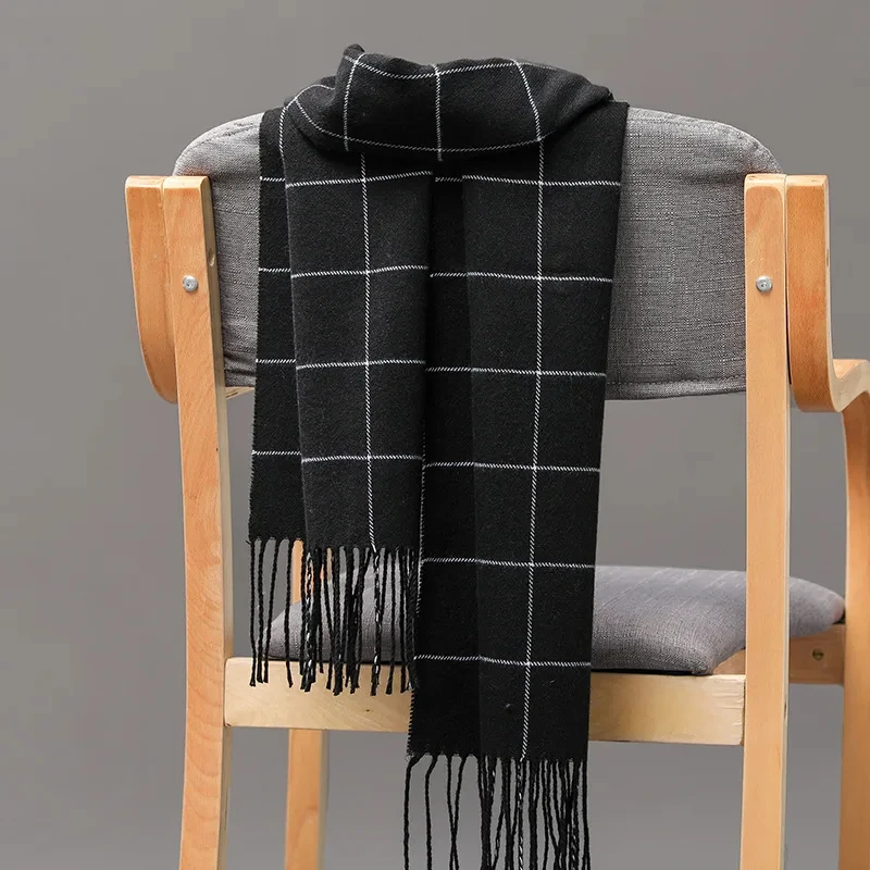 2024 New Winter Men Scarf Keep - Muffler Men Wool recension och pris