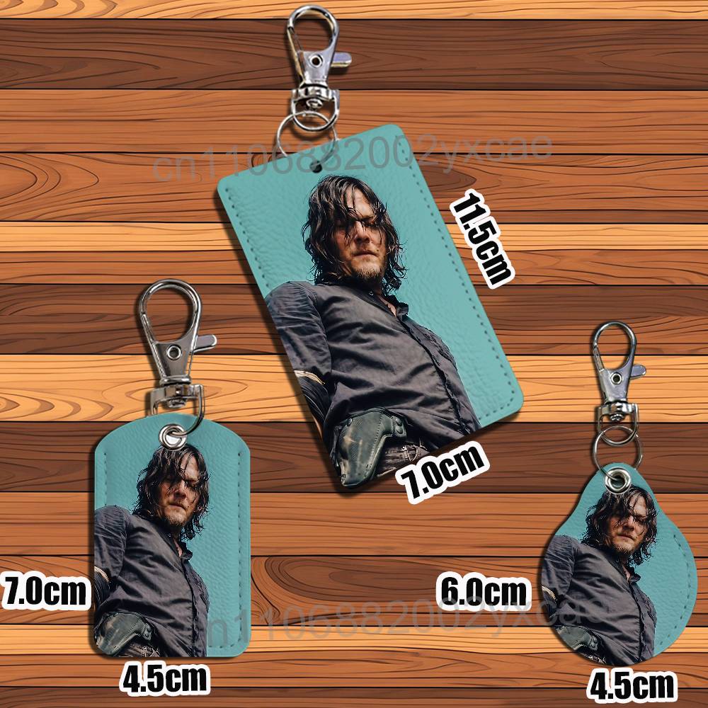 Negan Maggie Walking Dead Leat - Lanyard Badge Holder recension och pris